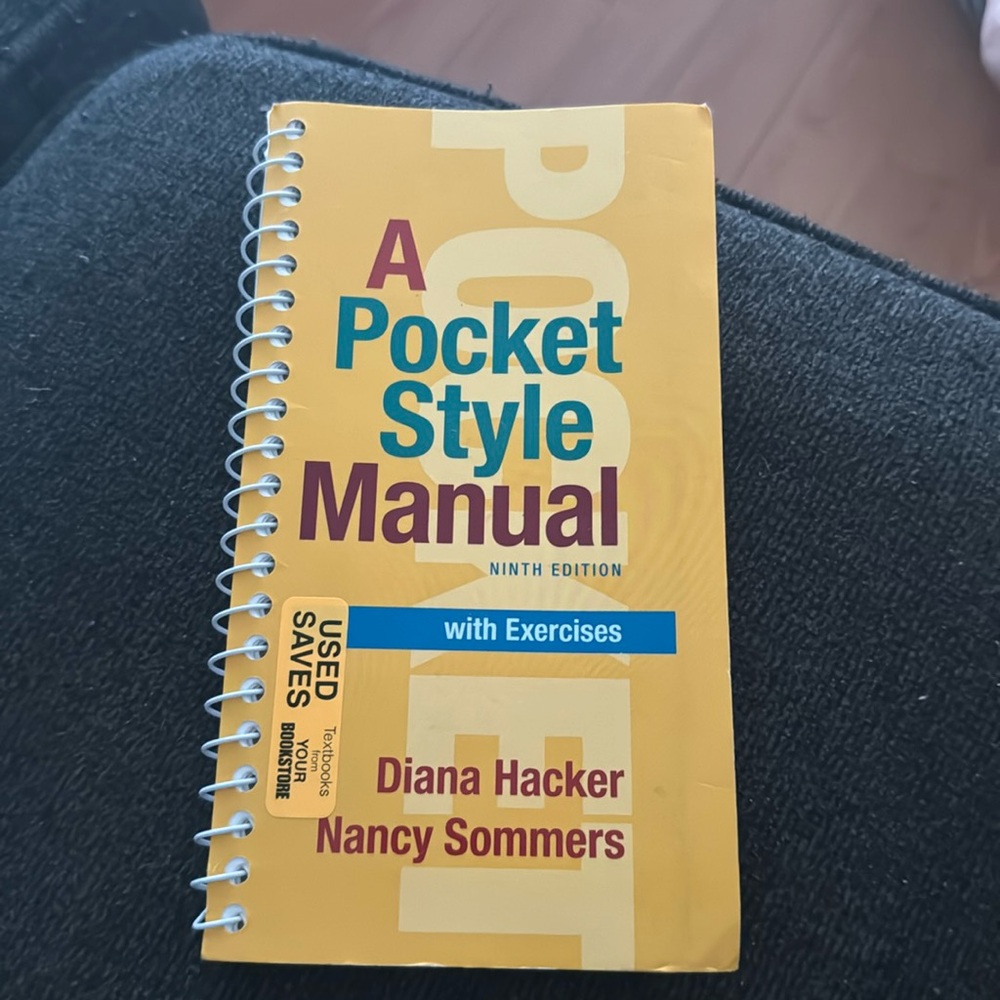 A Pocket Style Manual - Ninth edition book